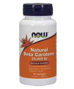 NOW Natural Beta Carotene (25000IU)