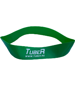 TubeR - Mini guma 1,0mm  (zelena)