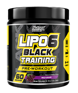 NUTREX Lipo6 Black Training Pre-Workout (PWO)