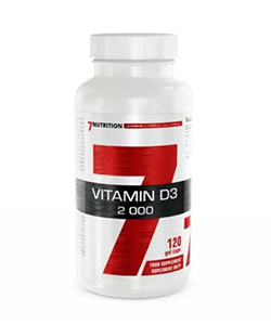 7 Nutrition Vitamin D-3 2000iu 120softgel