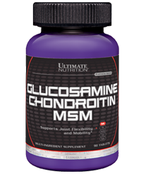 Ultimate Nutrition Glucosamine & Chondroitin & MSM (90tab)